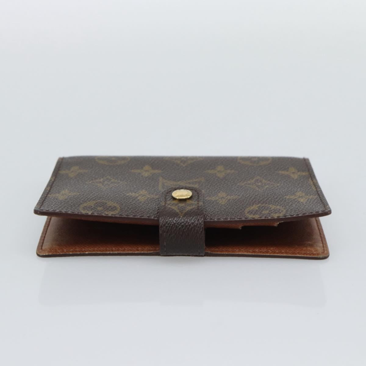 LOUIS VUITTON Monogram Agenda PM Day Planner Cover R20005 LV Auth 195154