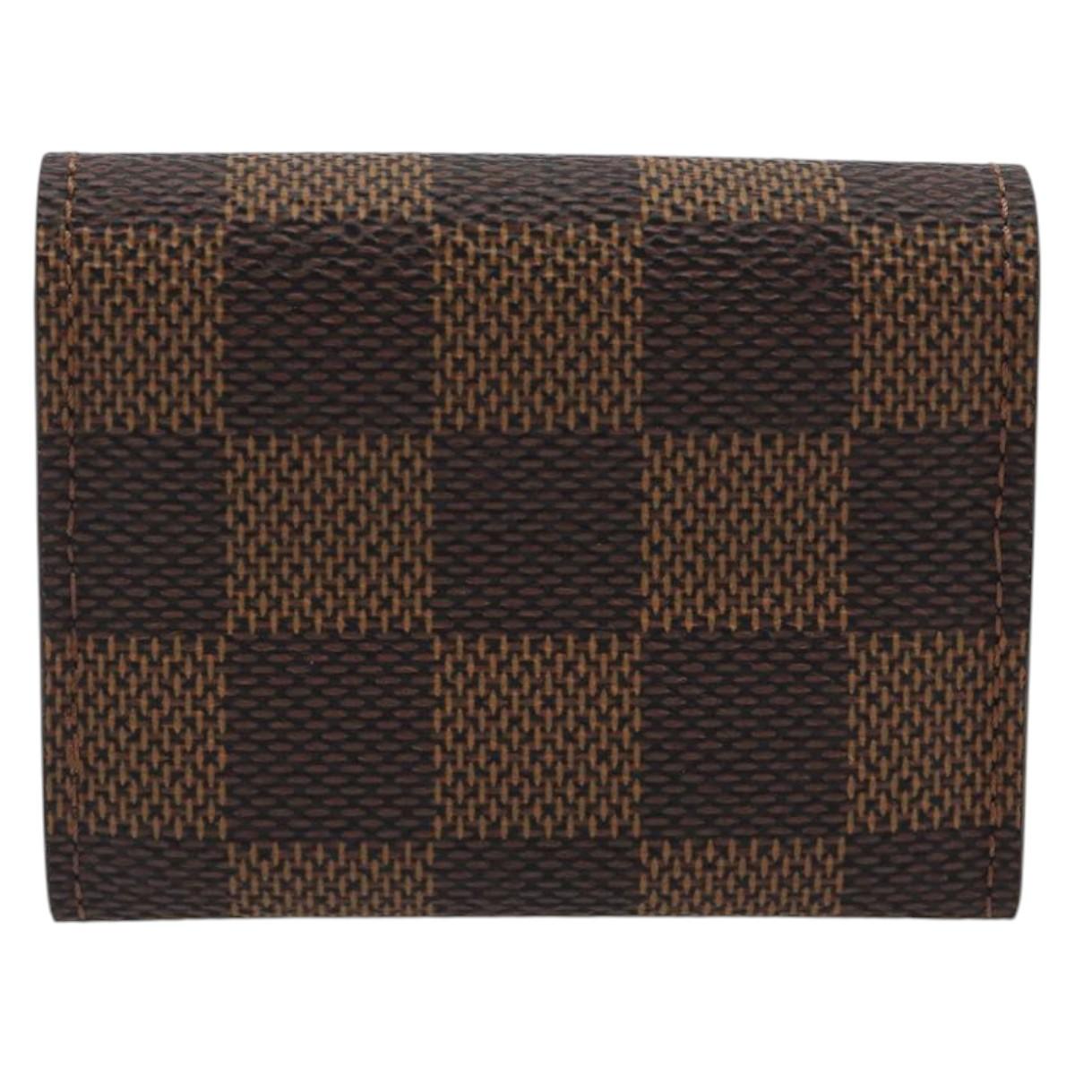 LOUIS VUITTON Damier Ebene Cuff Case LV Auth 195159