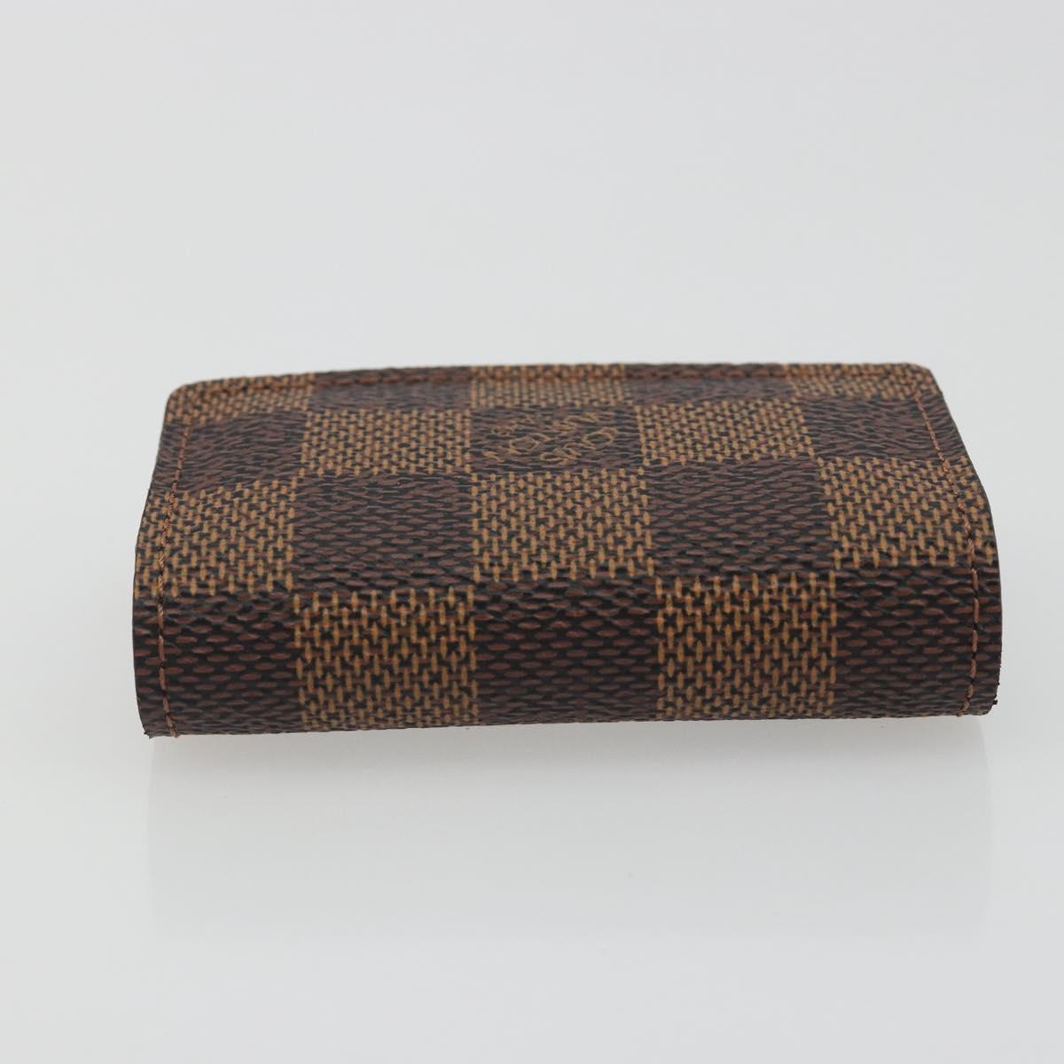 LOUIS VUITTON Damier Ebene Cuff Case LV Auth 195159
