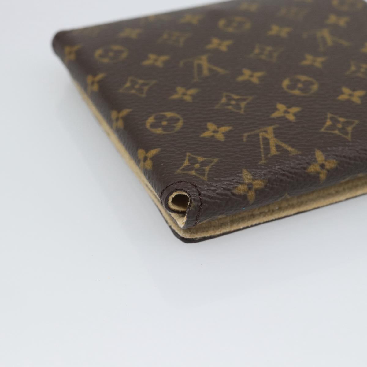 LOUIS VUITTON Monogram Jewelry Case Jewelry Box LV Auth 195161