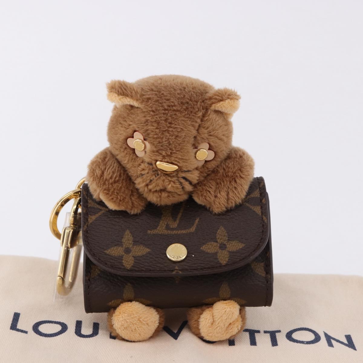 LOUIS VUITTON Monogram LV Cute Charm M01561 LV Auth 195164SAM