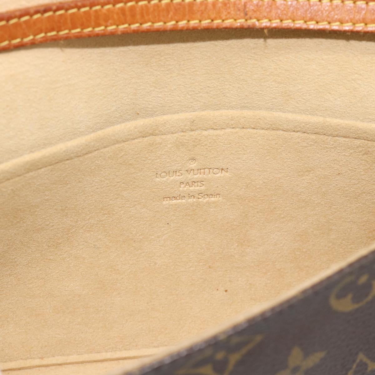 LOUIS VUITTON Monogram Pochette Twin GM Shoulder Bag M51852 LV Auth 195167