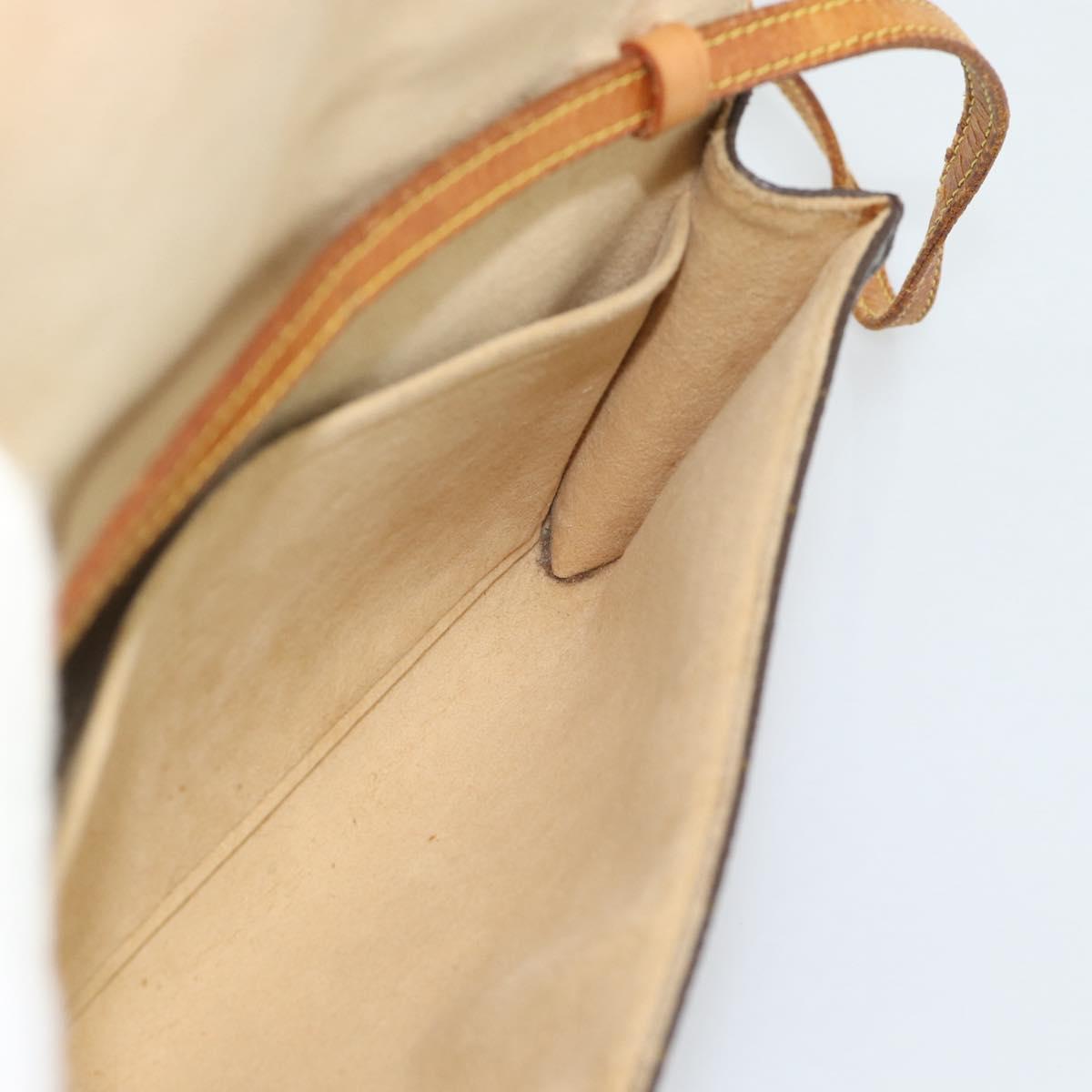 LOUIS VUITTON Monogram Pochette Twin GM Shoulder Bag M51852 LV Auth 195167