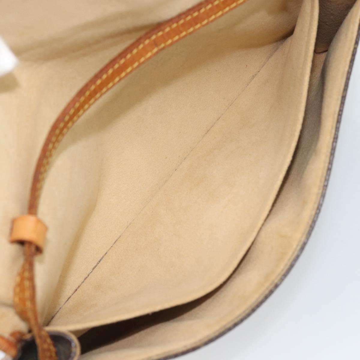 LOUIS VUITTON Monogram Pochette Twin GM Shoulder Bag M51852 LV Auth 195167