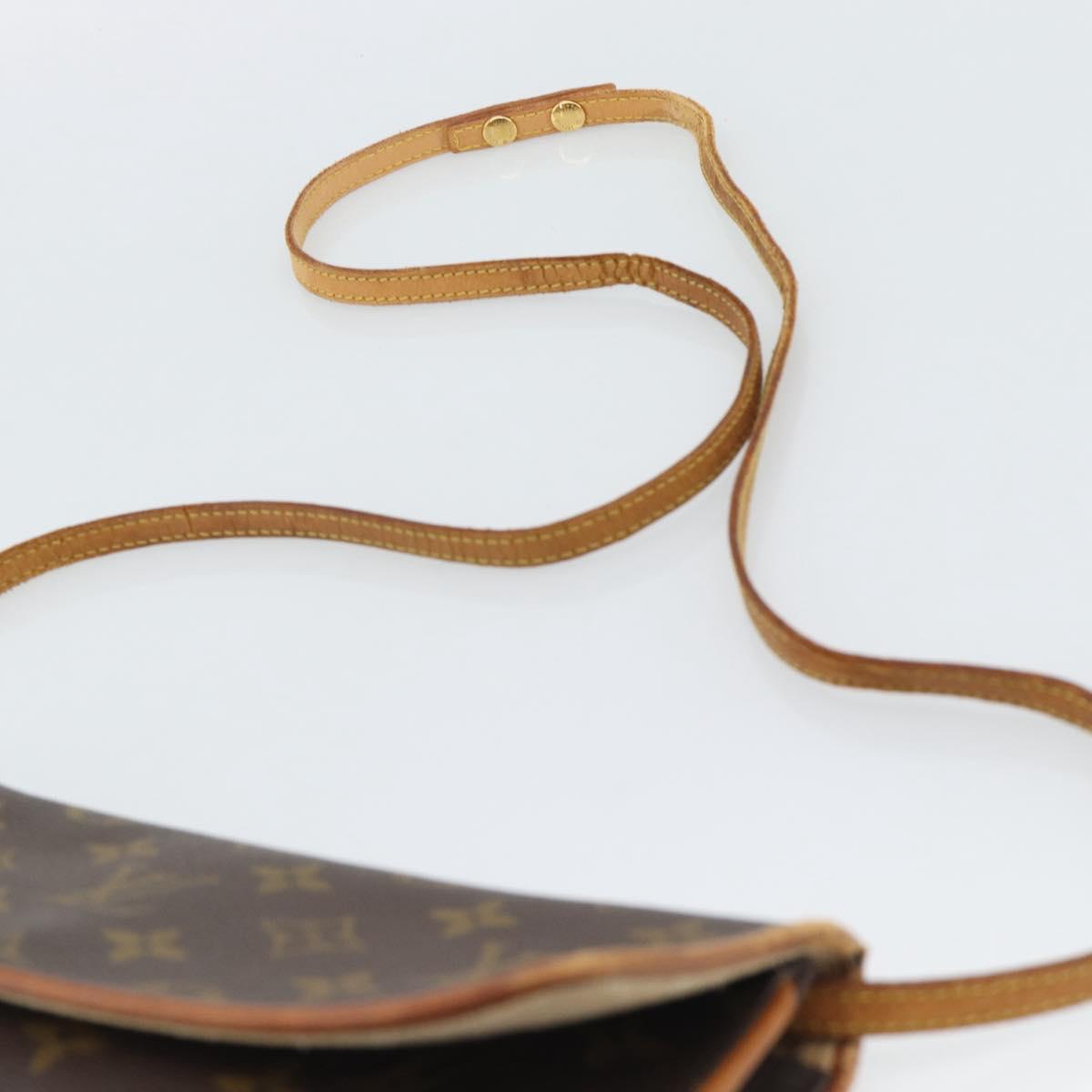 LOUIS VUITTON Monogram Pochette Twin GM Shoulder Bag M51852 LV Auth 195167