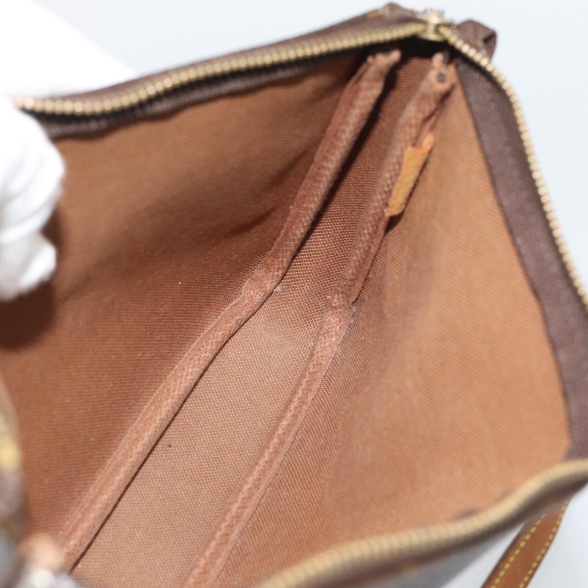 LOUIS VUITTON Monogram Pochette Accessoires Pouch M51980 LV Auth 195168