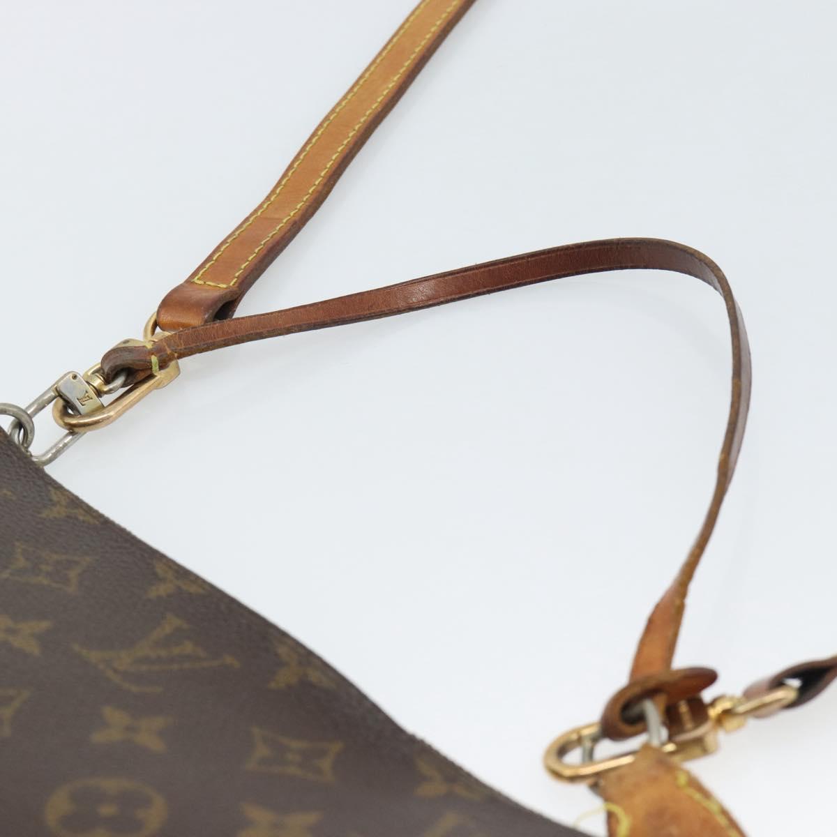 LOUIS VUITTON Monogram Pochette Accessoires Pouch M51980 LV Auth 195168