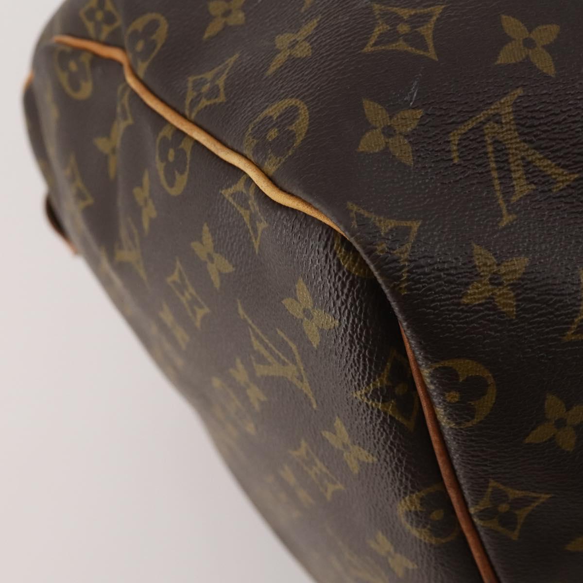 LOUIS VUITTON Monogram Keepall 55 Boston Bag M41424 LV Auth 195172