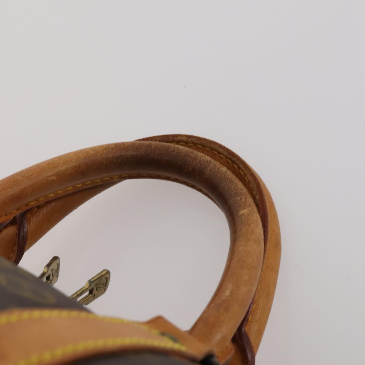 LOUIS VUITTON Monogram Keepall 55 Boston Bag M41424 LV Auth 195172