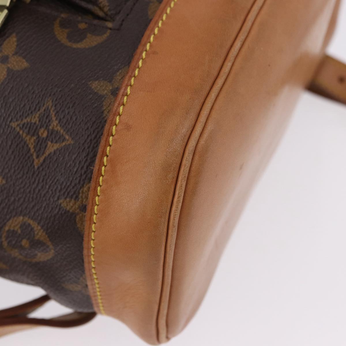 LOUIS VUITTON Monogram Montsouris MM Backpack M51136 LV Auth 195173A