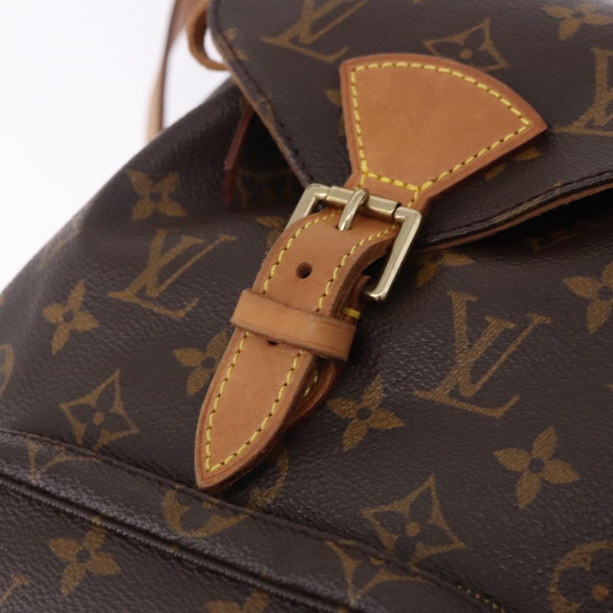 LOUIS VUITTON Monogram Montsouris MM Backpack M51136 LV Auth 195173A