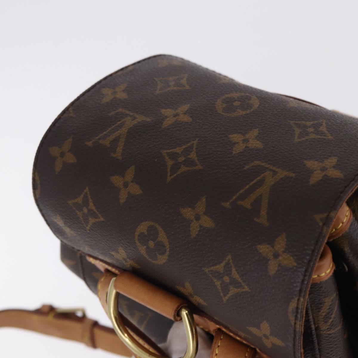 LOUIS VUITTON Monogram Montsouris MM Backpack M51136 LV Auth 195173A