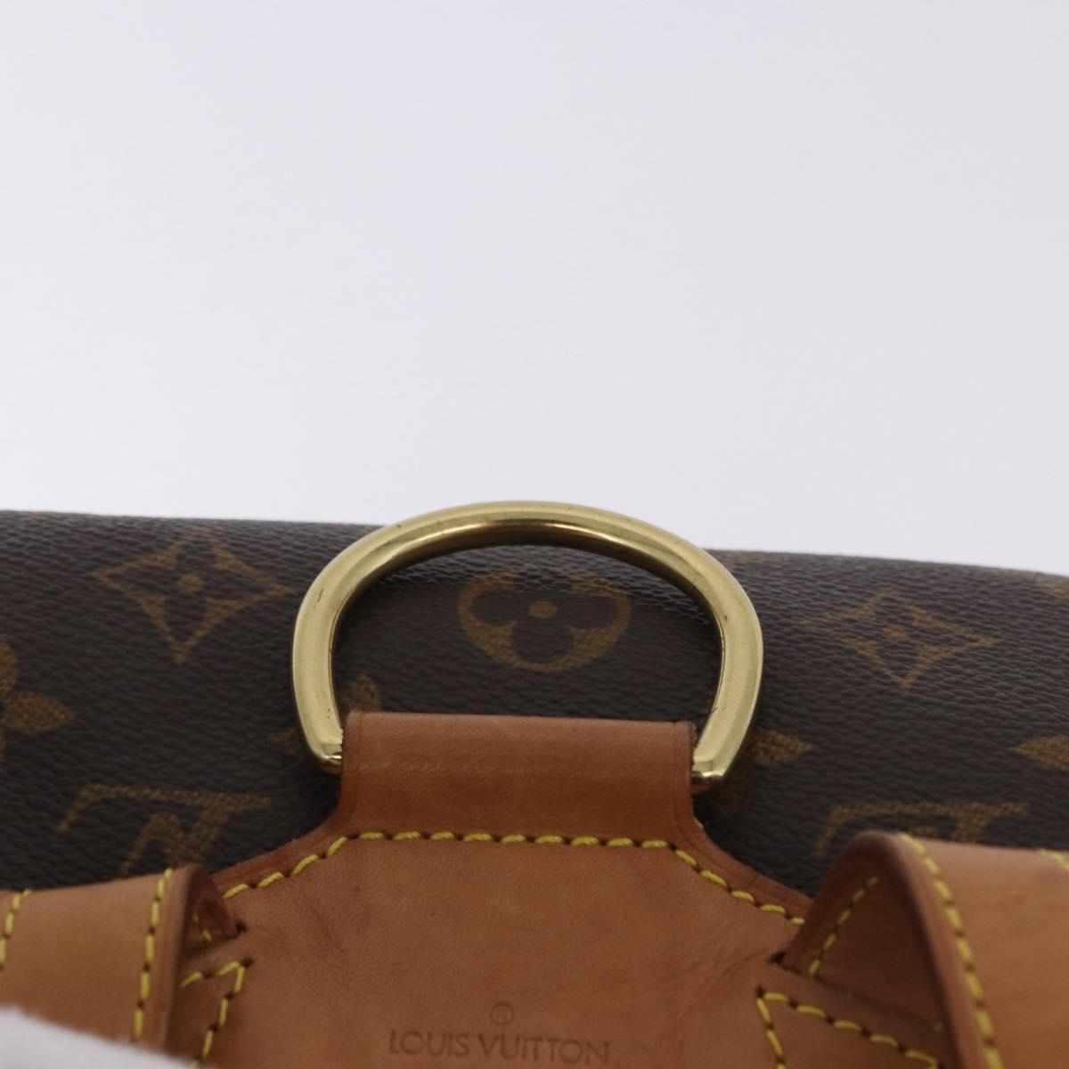 LOUIS VUITTON Monogram Montsouris MM Backpack M51136 LV Auth 195173A