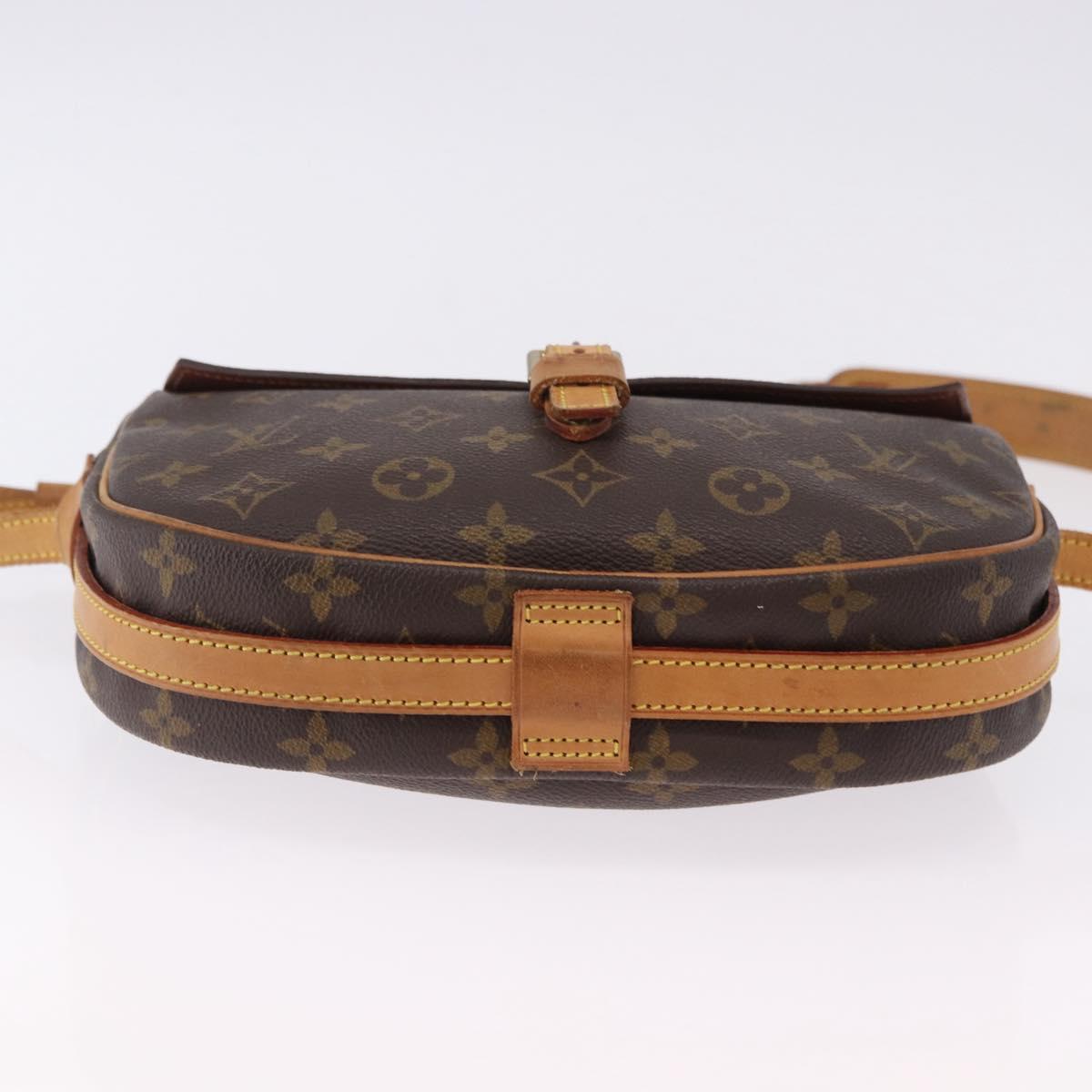 LOUIS VUITTON Monogram Jeune Fille MM Shoulder Bag M51226 LV Auth 195174