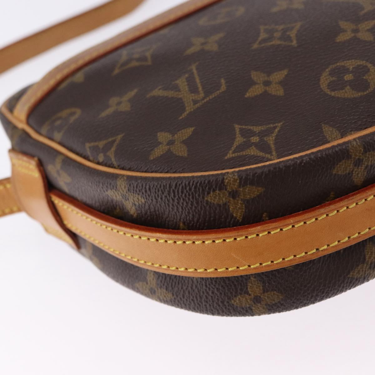 LOUIS VUITTON Monogram Jeune Fille MM Shoulder Bag M51226 LV Auth 195174