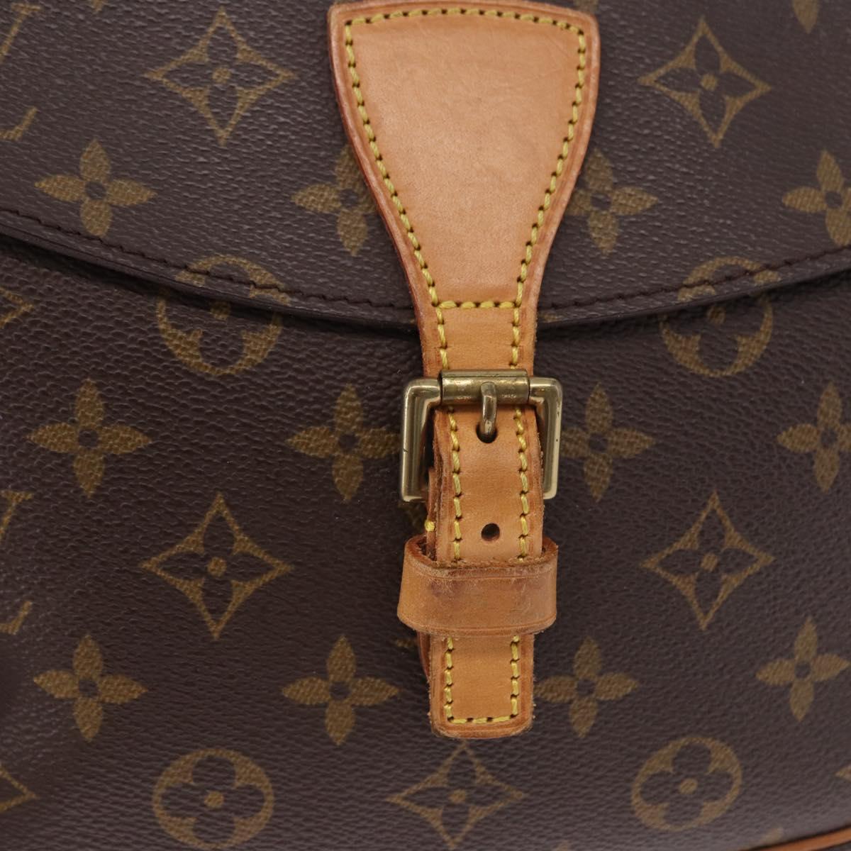 LOUIS VUITTON Monogram Jeune Fille MM Shoulder Bag M51226 LV Auth 195174
