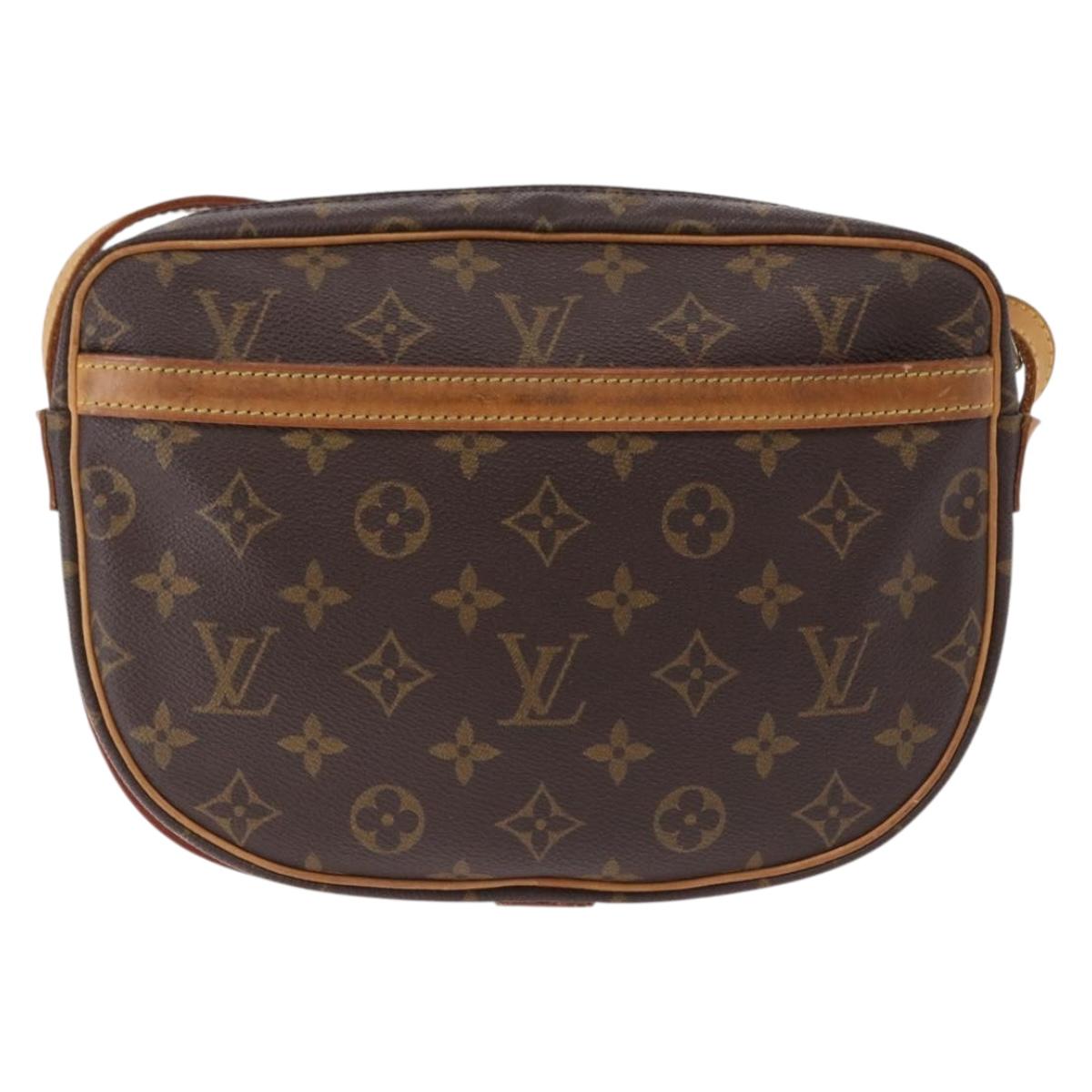 LOUIS VUITTON Monogram Jeune Fille MM Shoulder Bag M51226 LV Auth 195174