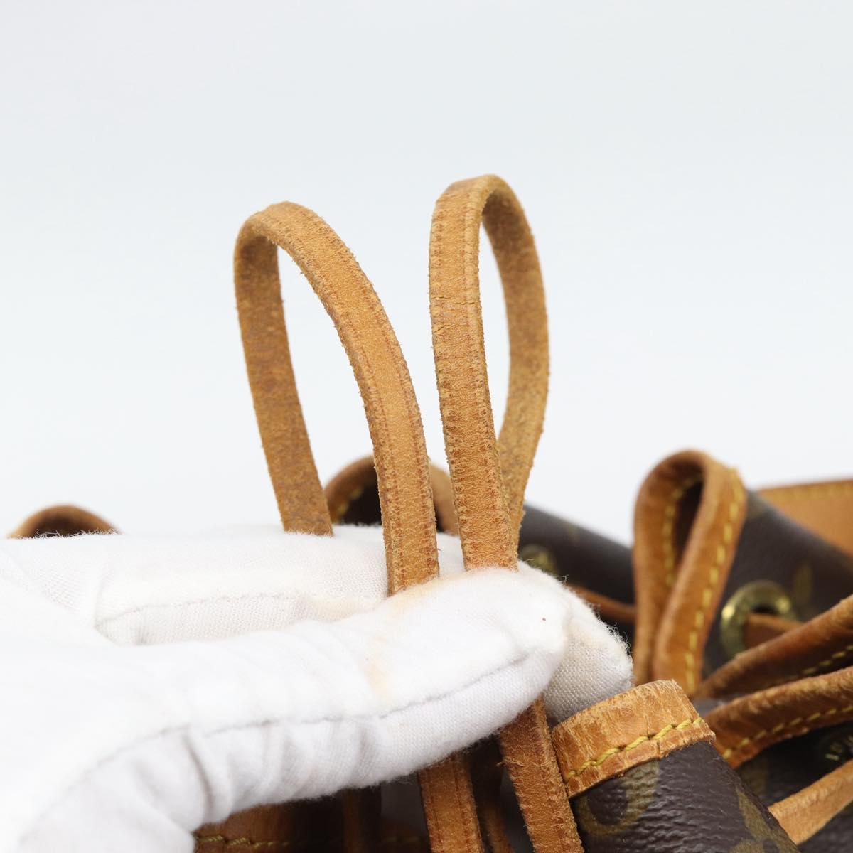 LOUIS VUITTON Monogram Petit Noe Shoulder Bag M42226 LV Auth 195175