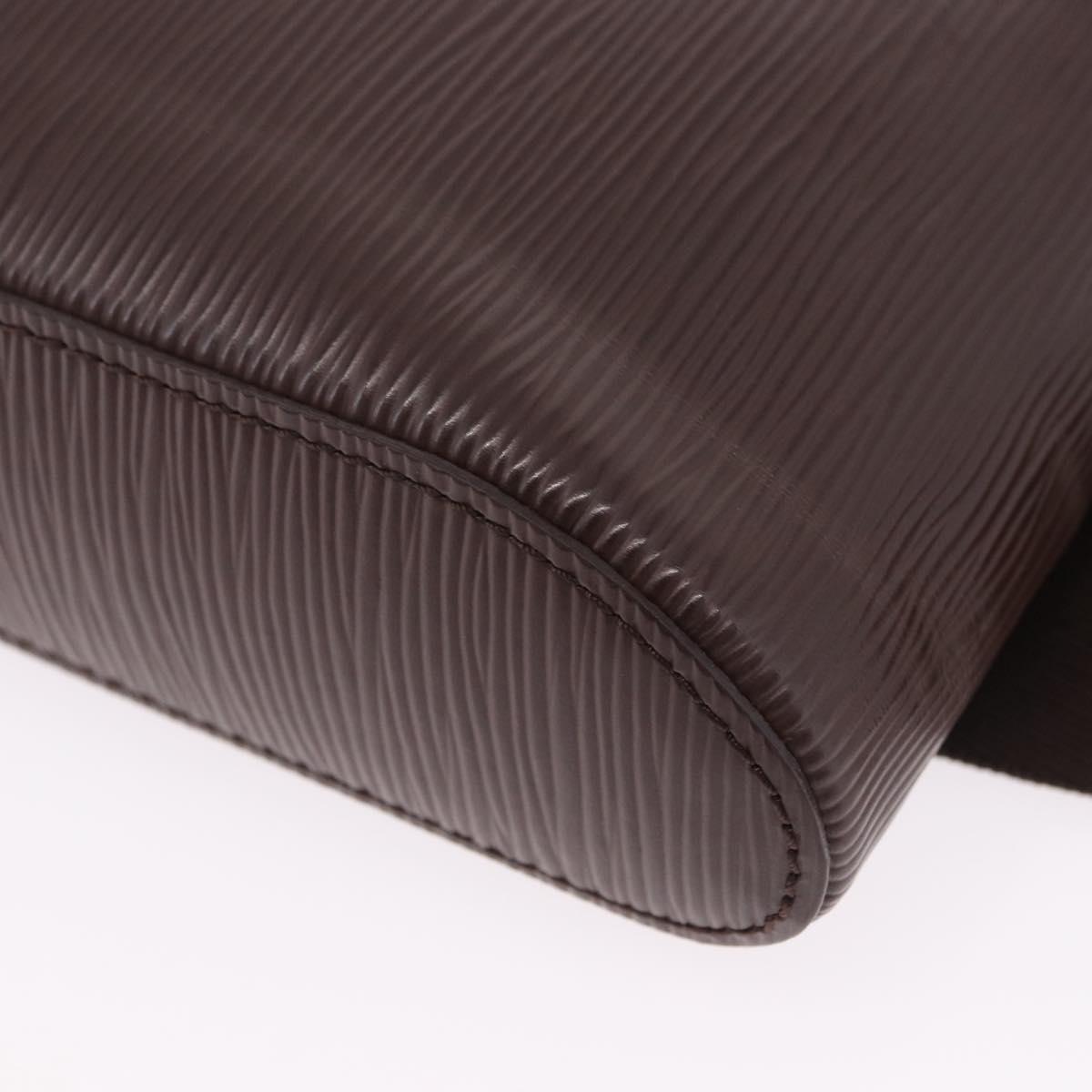 LOUIS VUITTON Epi Geronimos Body Bag SPO Brown LV Auth 195176V