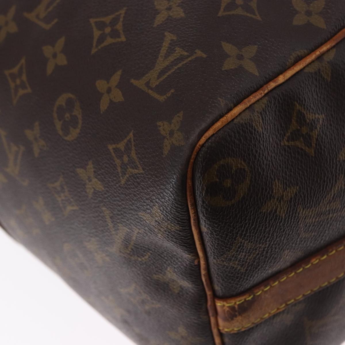 LOUIS VUITTON Monogram Keepall Bandouliere 45 Boston Bag M41418 LV Auth 195177