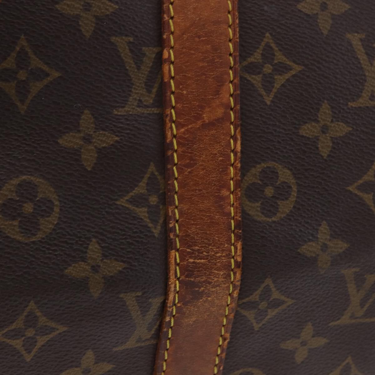LOUIS VUITTON Monogram Keepall Bandouliere 45 Boston Bag M41418 LV Auth 195177