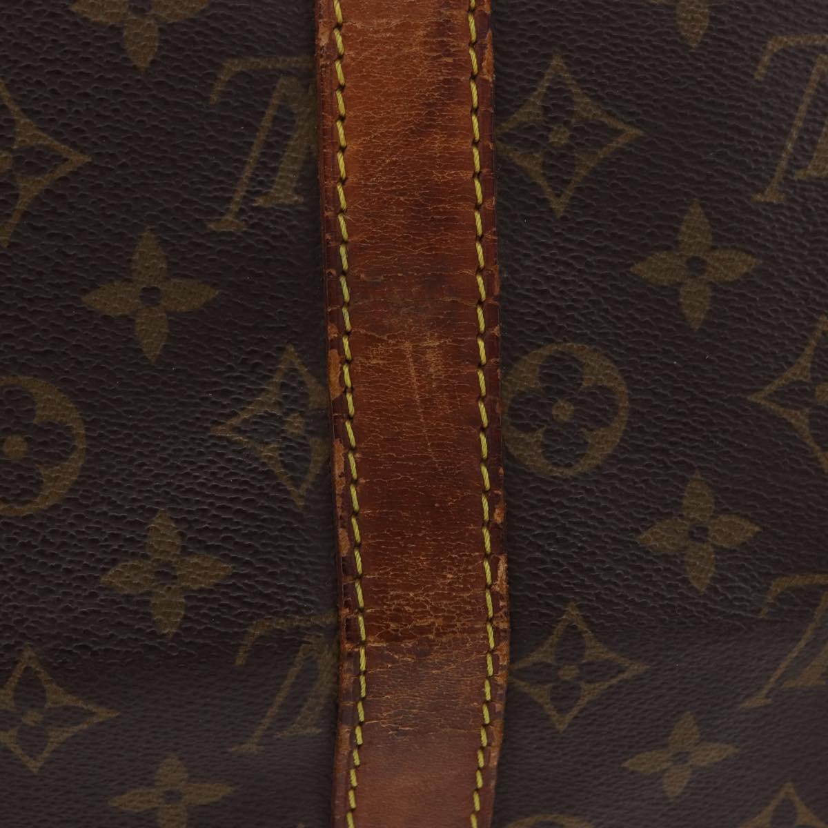 LOUIS VUITTON Monogram Keepall Bandouliere 45 Boston Bag M41418 LV Auth 195177