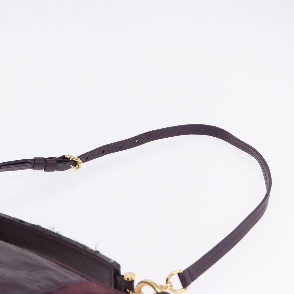 LOUIS VUITTON Monogram Empreinte Audacieuse PM Bag 2way Orb M40583 Auth 195179
