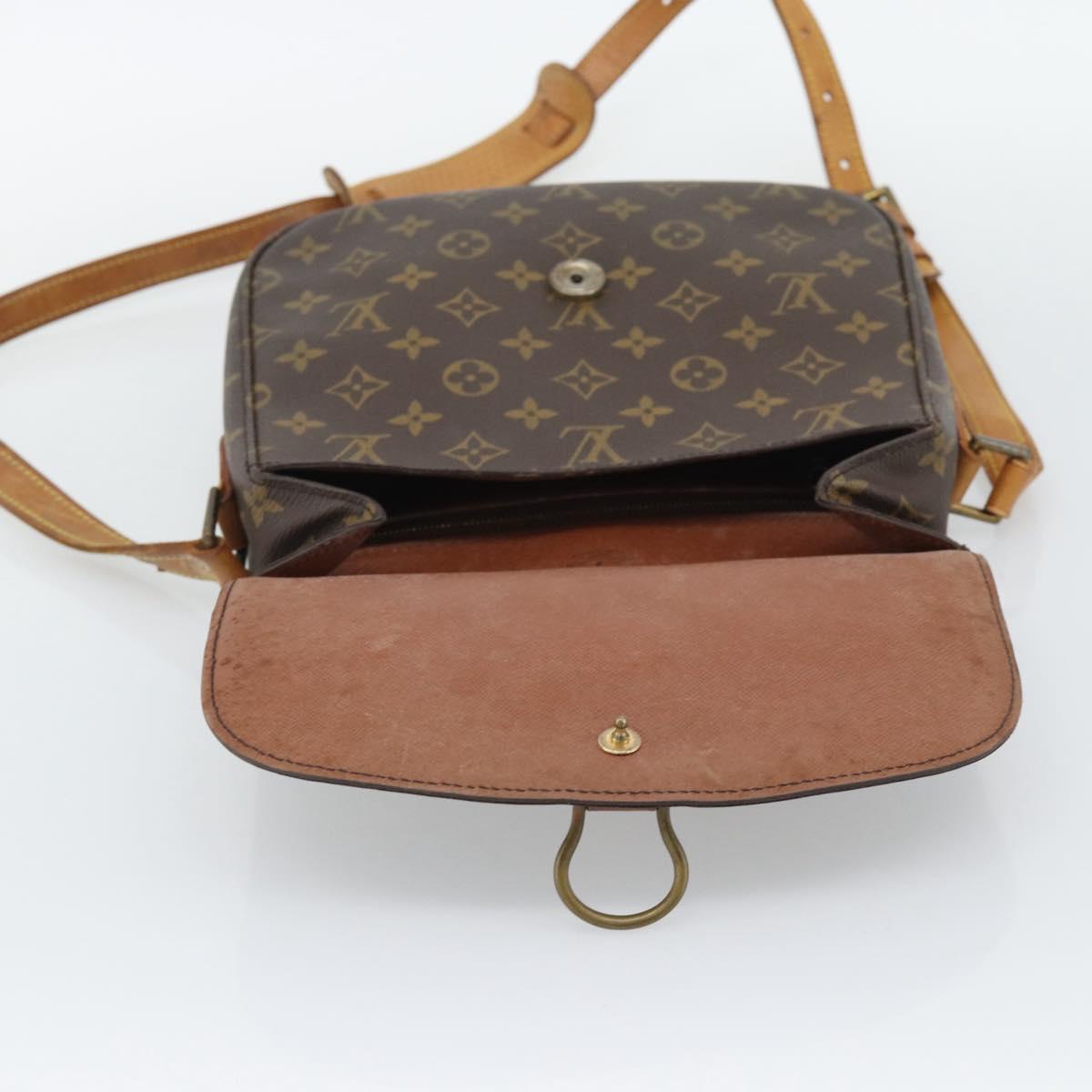 LOUIS VUITTON Monogram Saint Cloud GM Shoulder Bag M51242 LV Auth 195181