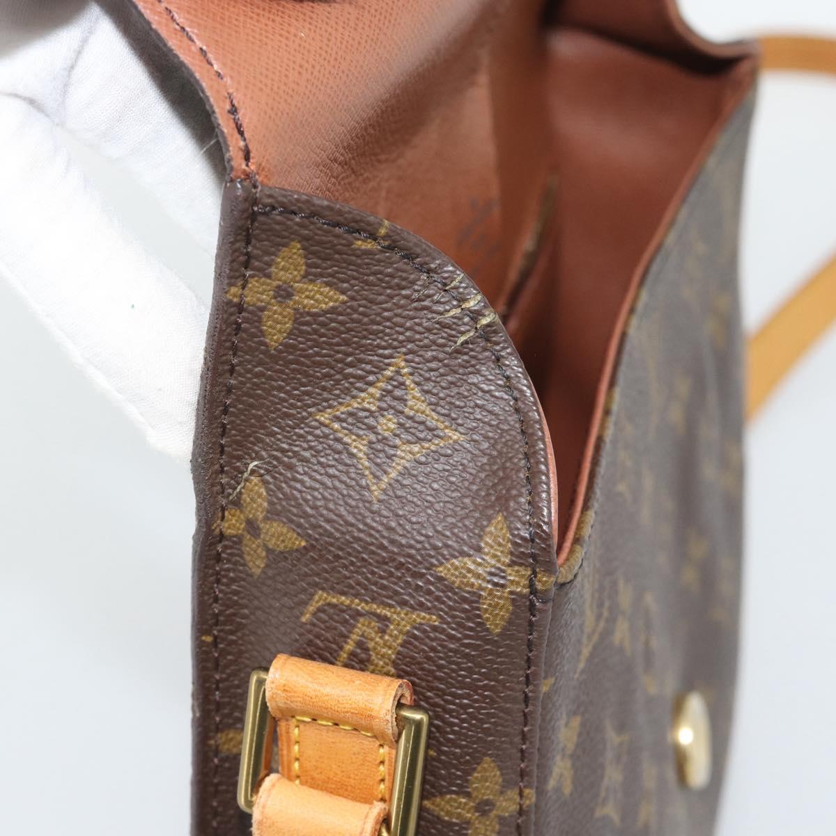 LOUIS VUITTON Monogram Saint Cloud GM Shoulder Bag M51242 LV Auth 195182