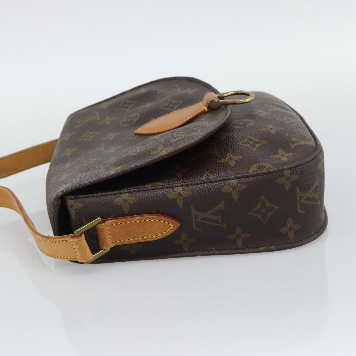 LOUIS VUITTON Monogram Saint Cloud GM Shoulder Bag M51242 LV Auth 195182