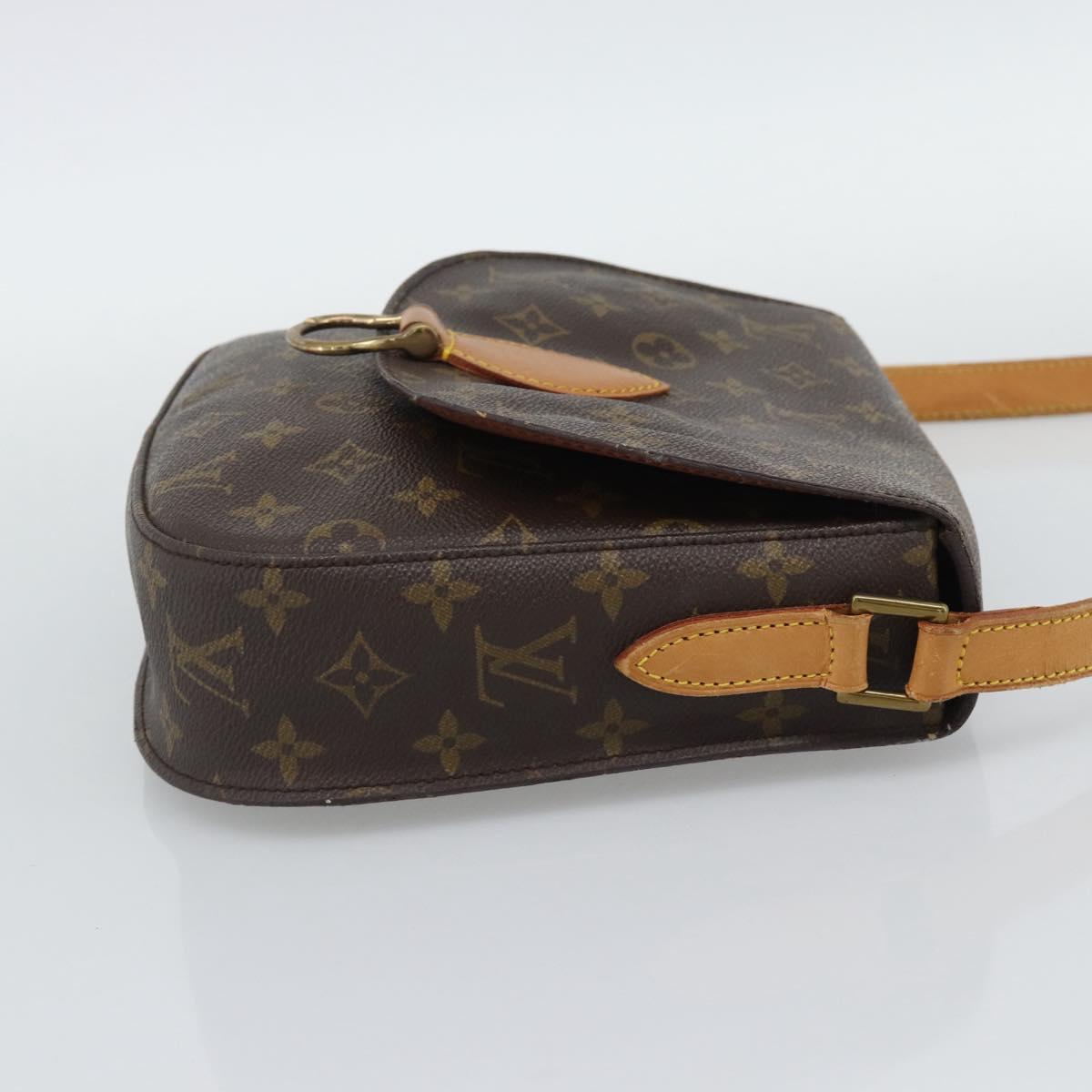 LOUIS VUITTON Monogram Saint Cloud GM Shoulder Bag M51242 LV Auth 195182