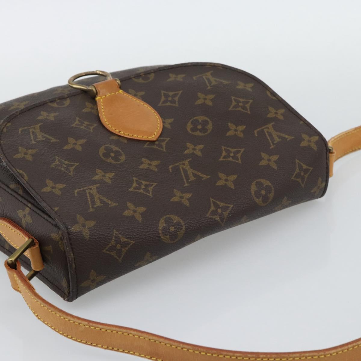 LOUIS VUITTON Monogram Saint Cloud GM Shoulder Bag M51242 LV Auth 195182