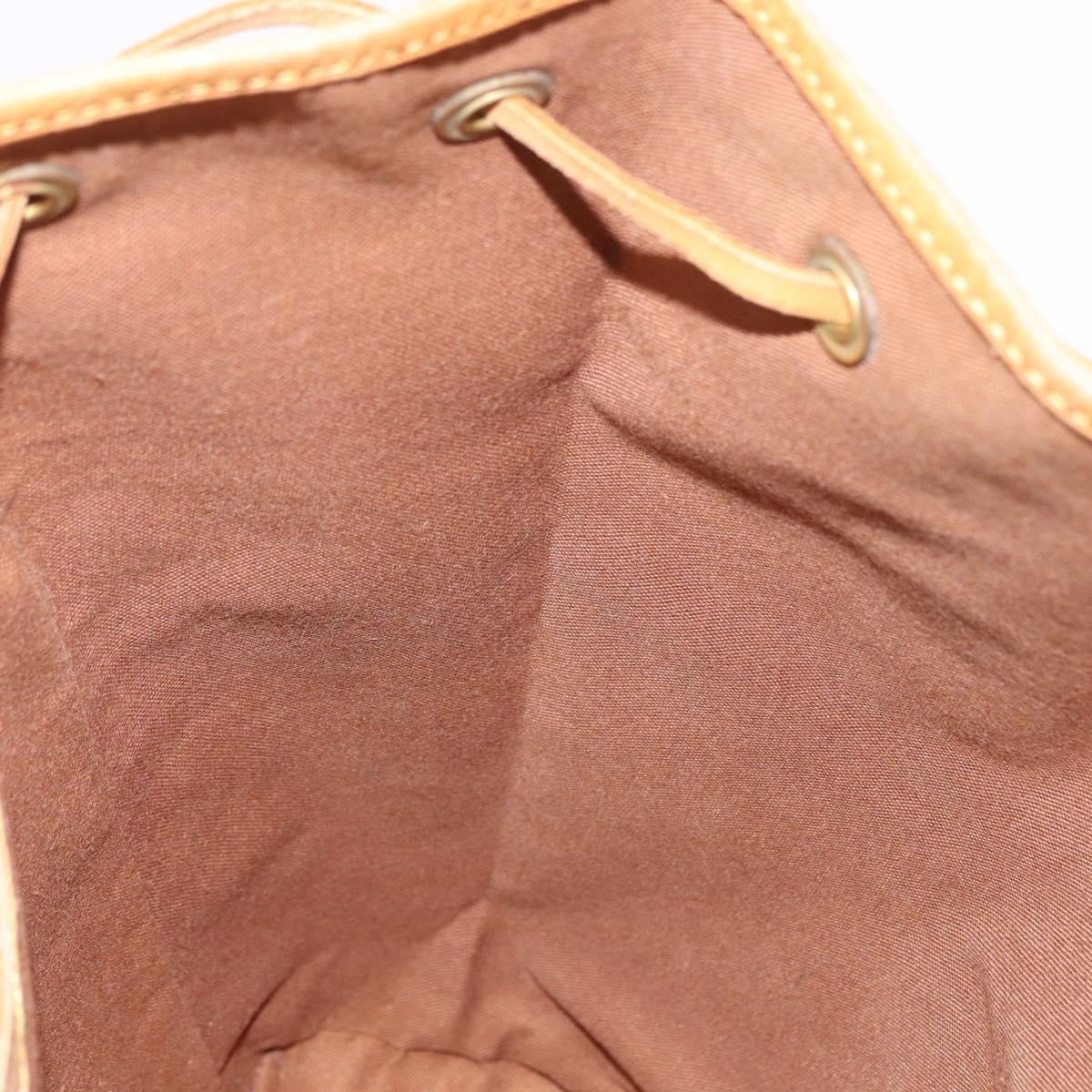 LOUIS VUITTON Monogram Montsouris GM Backpack M51135 LV Auth 195187