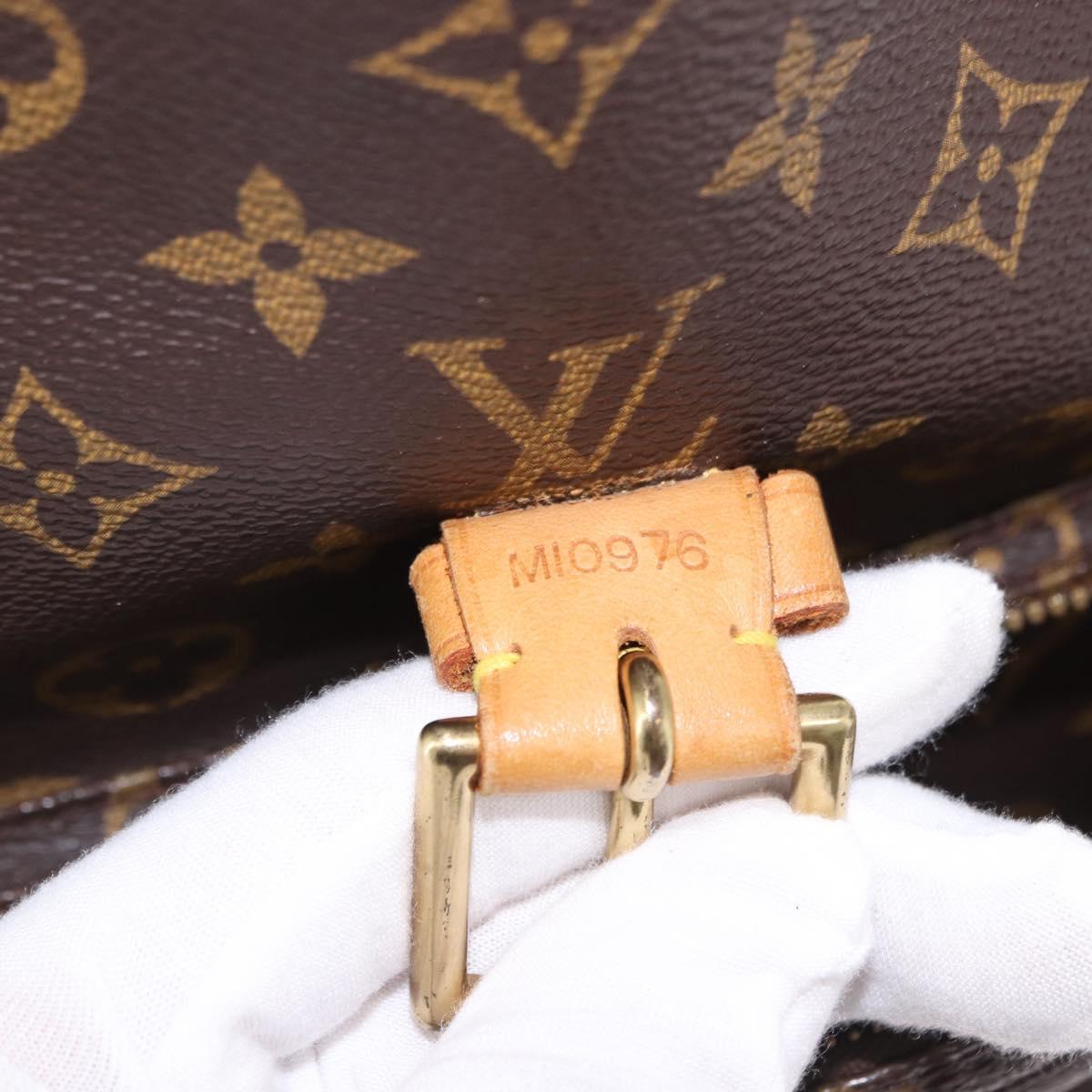 LOUIS VUITTON Monogram Montsouris GM Backpack M51135 LV Auth 195187