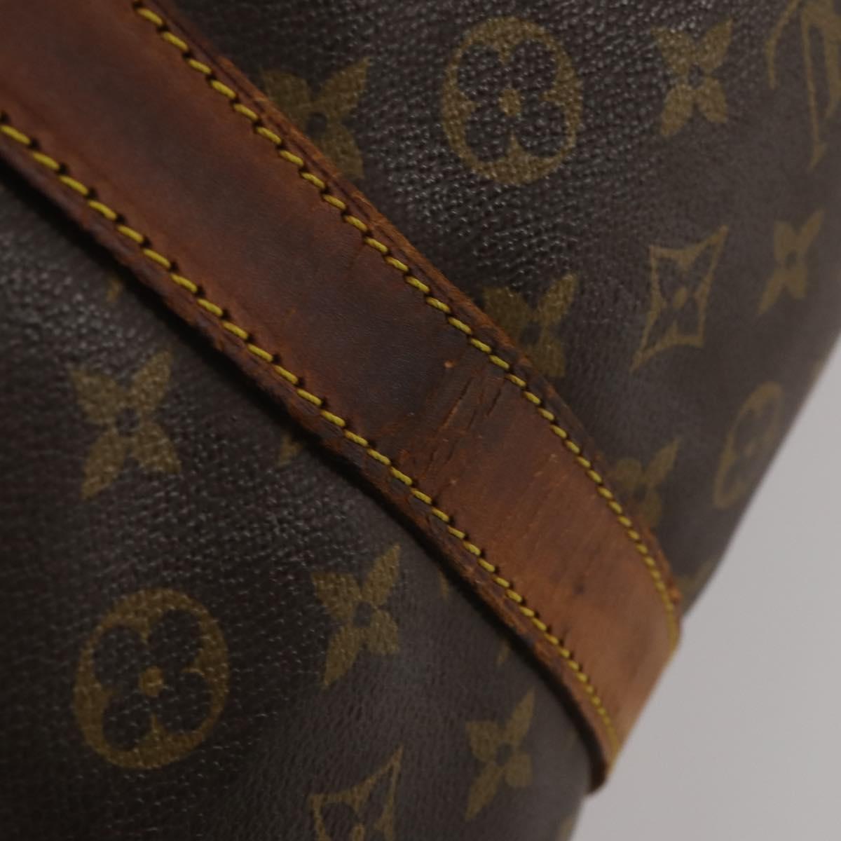 LOUIS VUITTON Monogram Keepall Bandouliere 60 Boston Bag M41412 LV Auth 195191