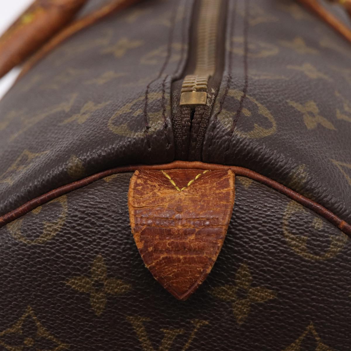 LOUIS VUITTON Monogram Keepall 50 Boston Bag M41426 LV Auth 195192
