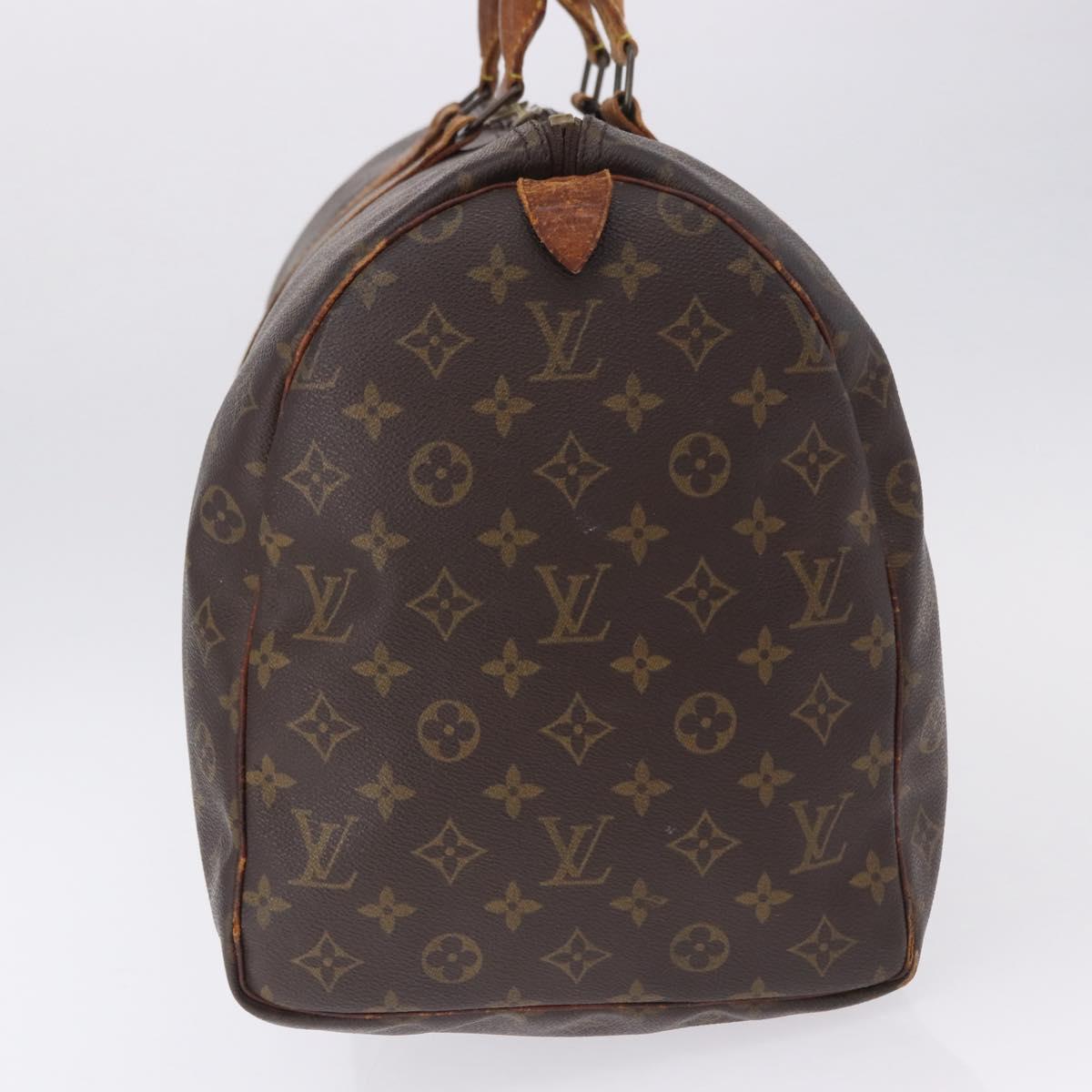 LOUIS VUITTON Monogram Keepall 50 Boston Bag M41426 LV Auth 195192