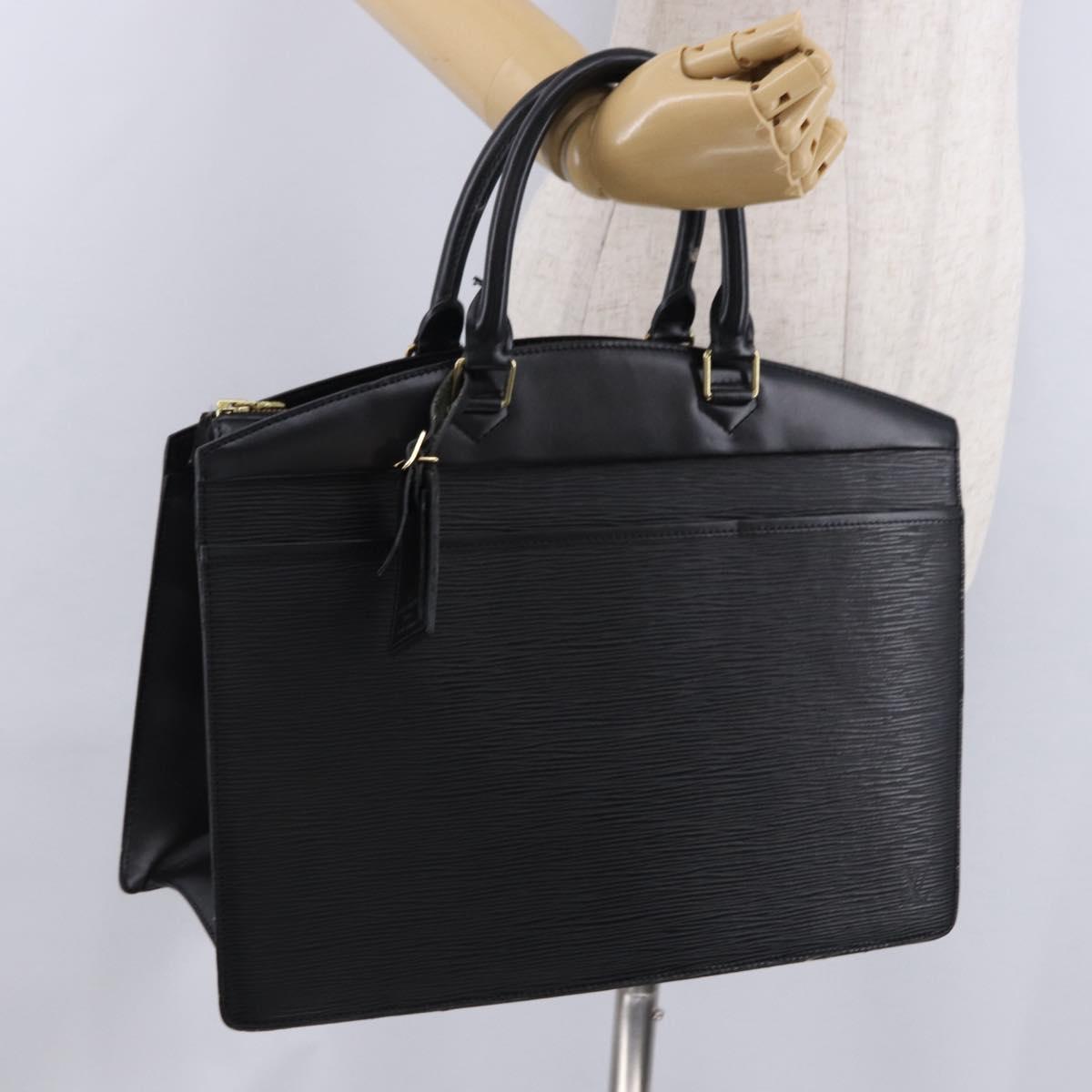 LOUIS VUITTON Epi Riviera Hand Bag Black M48182 LV Auth 195194