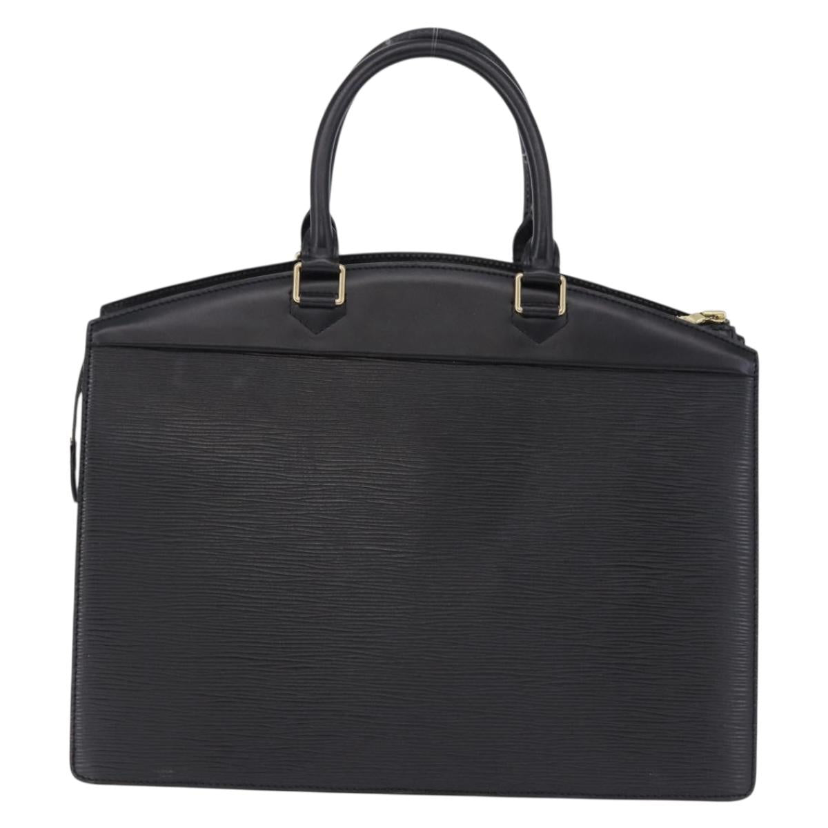 LOUIS VUITTON Epi Riviera Hand Bag Black M48182 LV Auth 195194
