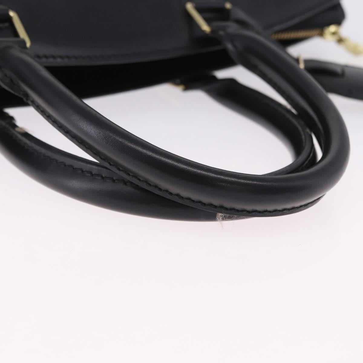 LOUIS VUITTON Epi Riviera Hand Bag Black M48182 LV Auth 195194