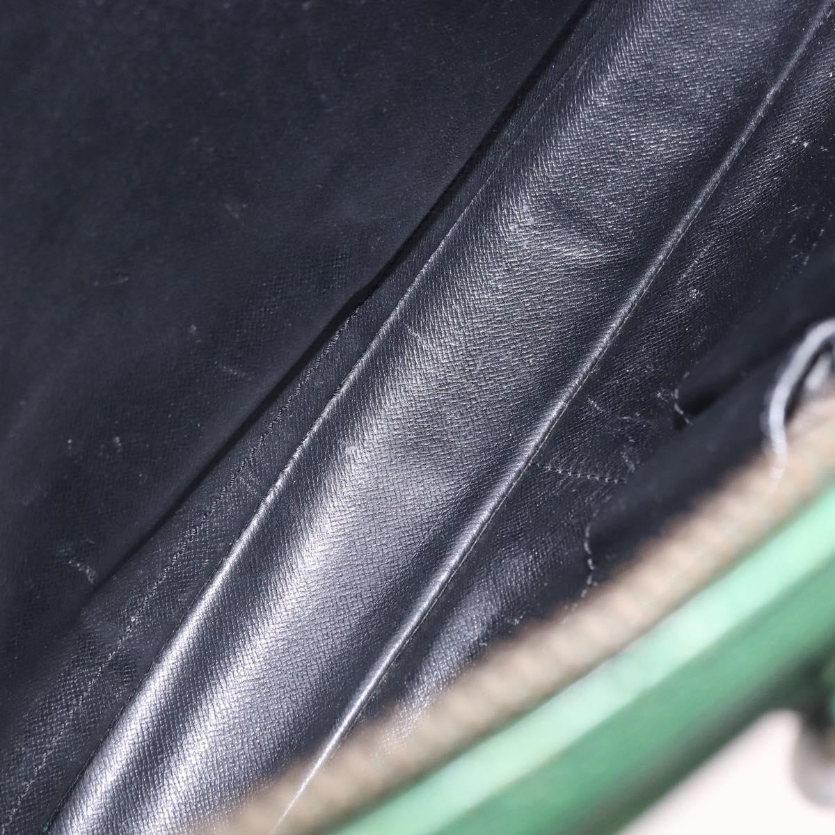 LOUIS VUITTON Epi Porte Documents Voyage Business Bag Green M54474 Auth 195195