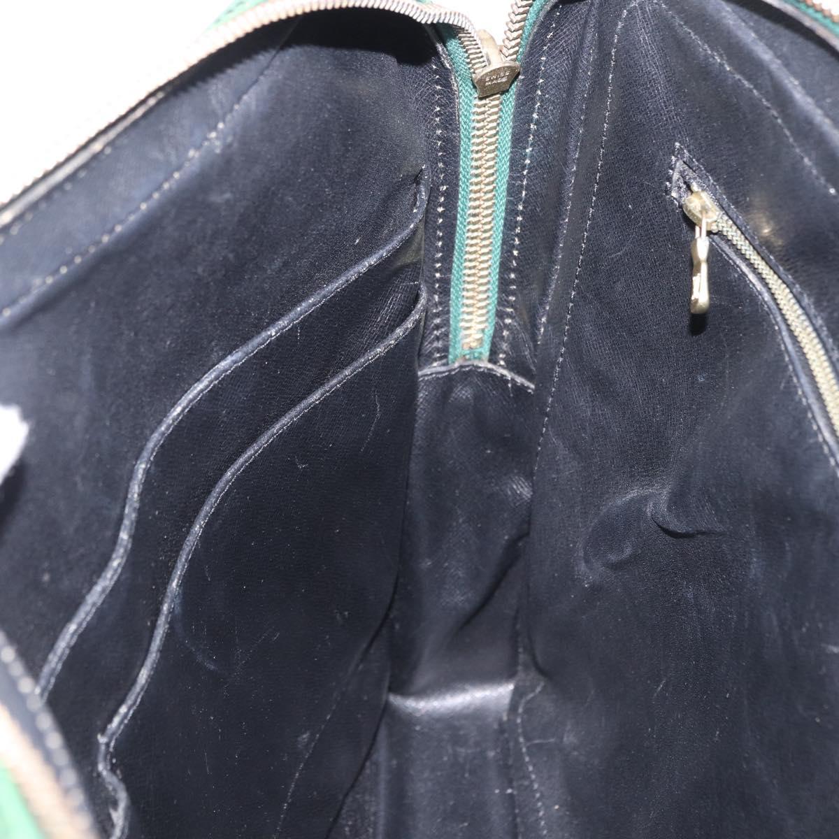LOUIS VUITTON Epi Porte Documents Voyage Business Bag Green M54474 Auth 195195