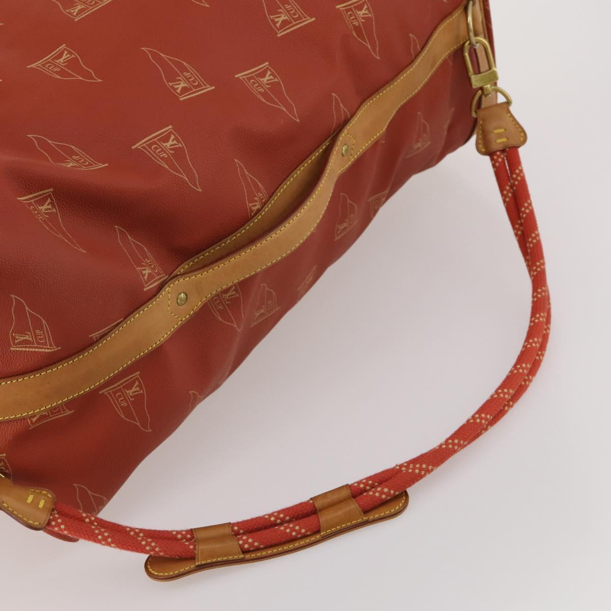 LOUIS VUITTON LV Cup Suc Marine Bag PVC Leather Aboganie M80022 LV Auth 195197A