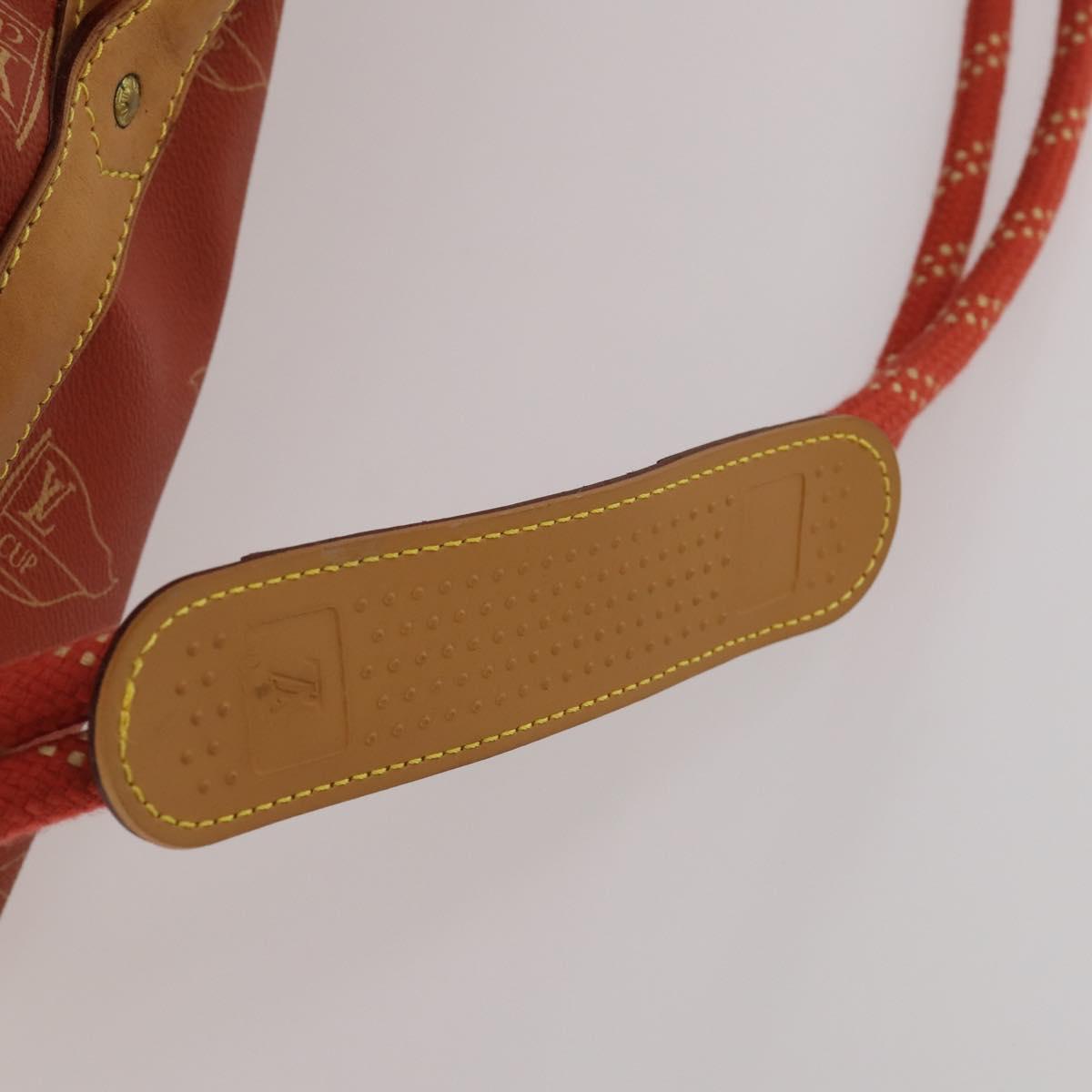 LOUIS VUITTON LV Cup Suc Marine Bag PVC Leather Aboganie M80022 LV Auth 195197A