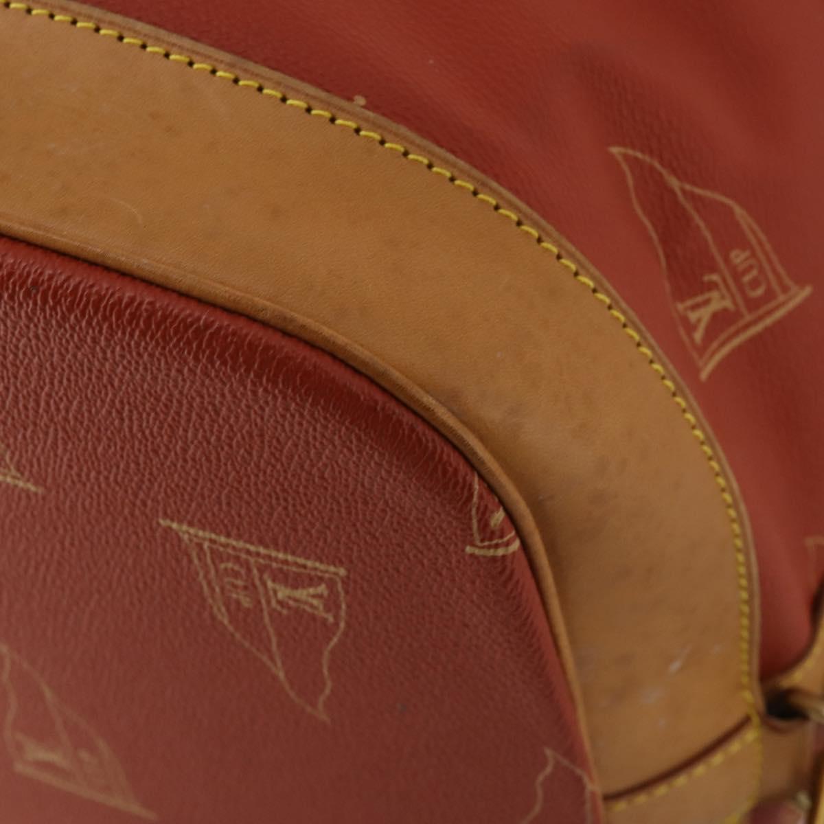 LOUIS VUITTON LV Cup Suc Marine Bag PVC Leather Aboganie M80022 LV Auth 195197A