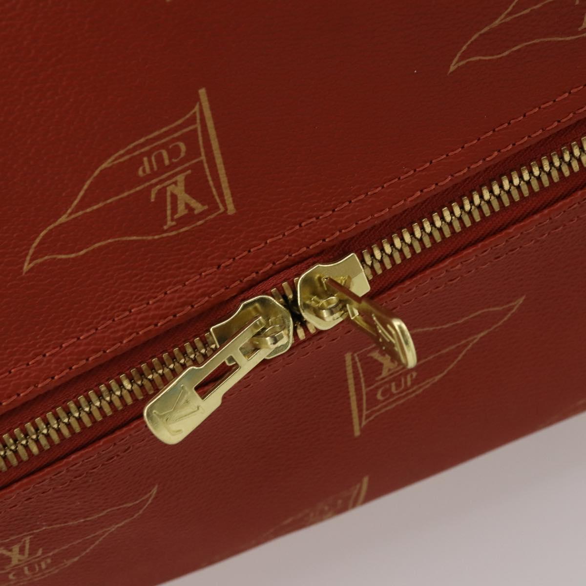 LOUIS VUITTON LV Cup Suc Marine Bag PVC Leather Aboganie M80022 LV Auth 195197A