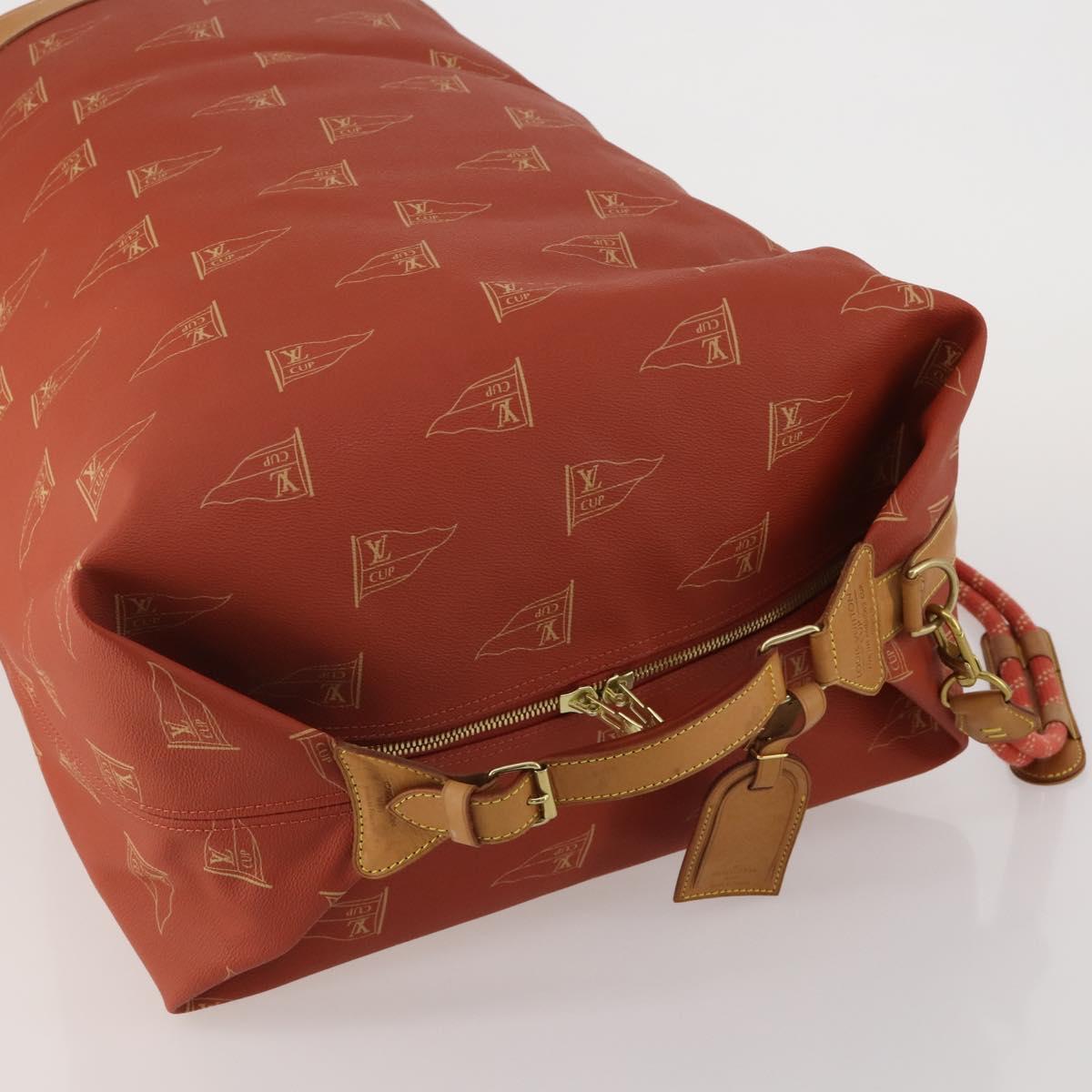 LOUIS VUITTON LV Cup Suc Marine Bag PVC Leather Aboganie M80022 LV Auth 195197A