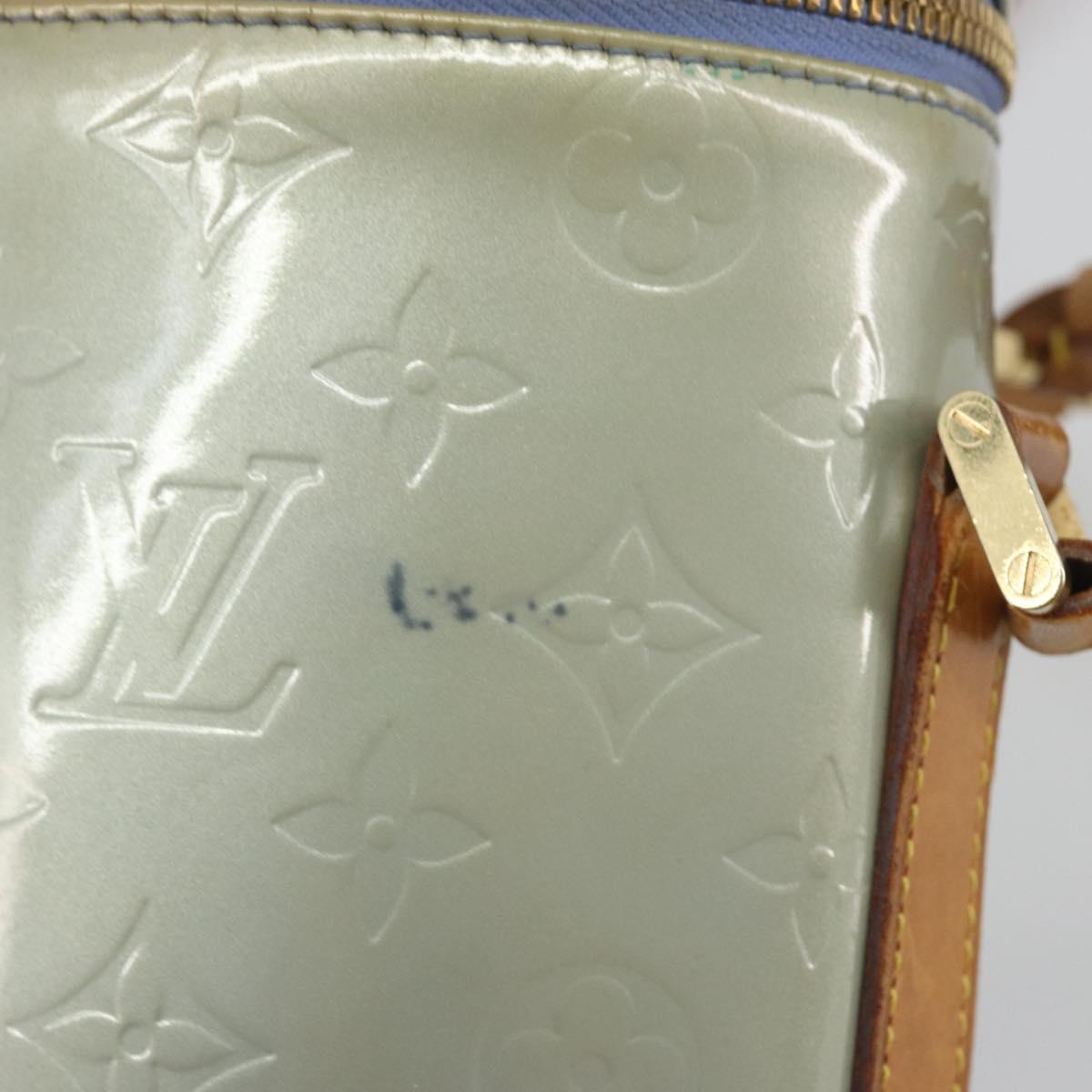 LOUIS VUITTON Monogram Vernis Sullivan Vertical Bag Lavande M91258 Auth 195205
