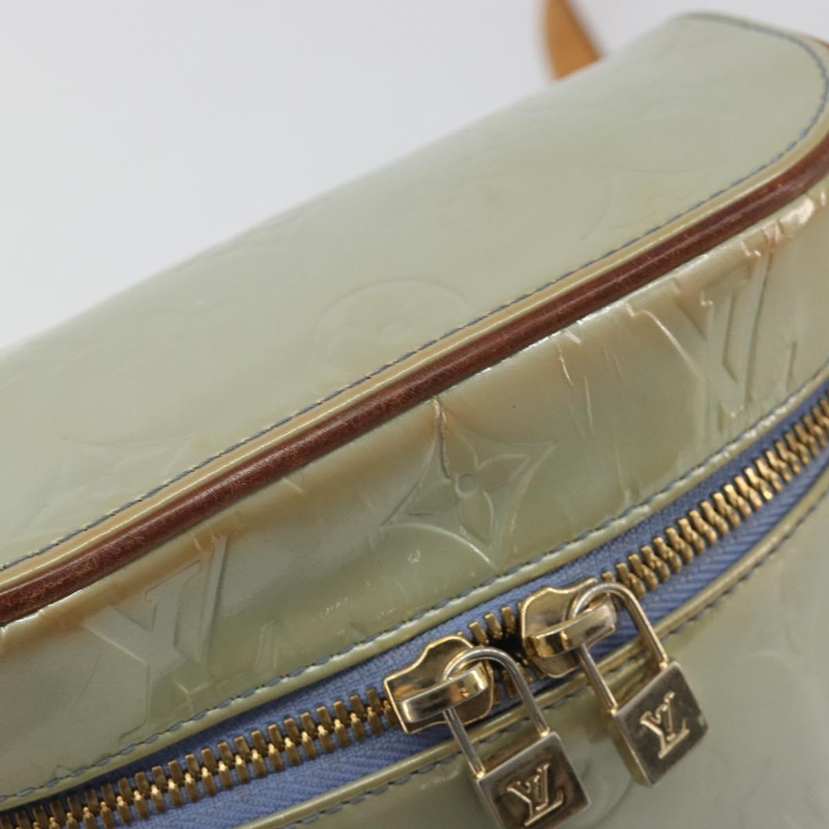 LOUIS VUITTON Monogram Vernis Sullivan Vertical Bag Lavande M91258 Auth 195205