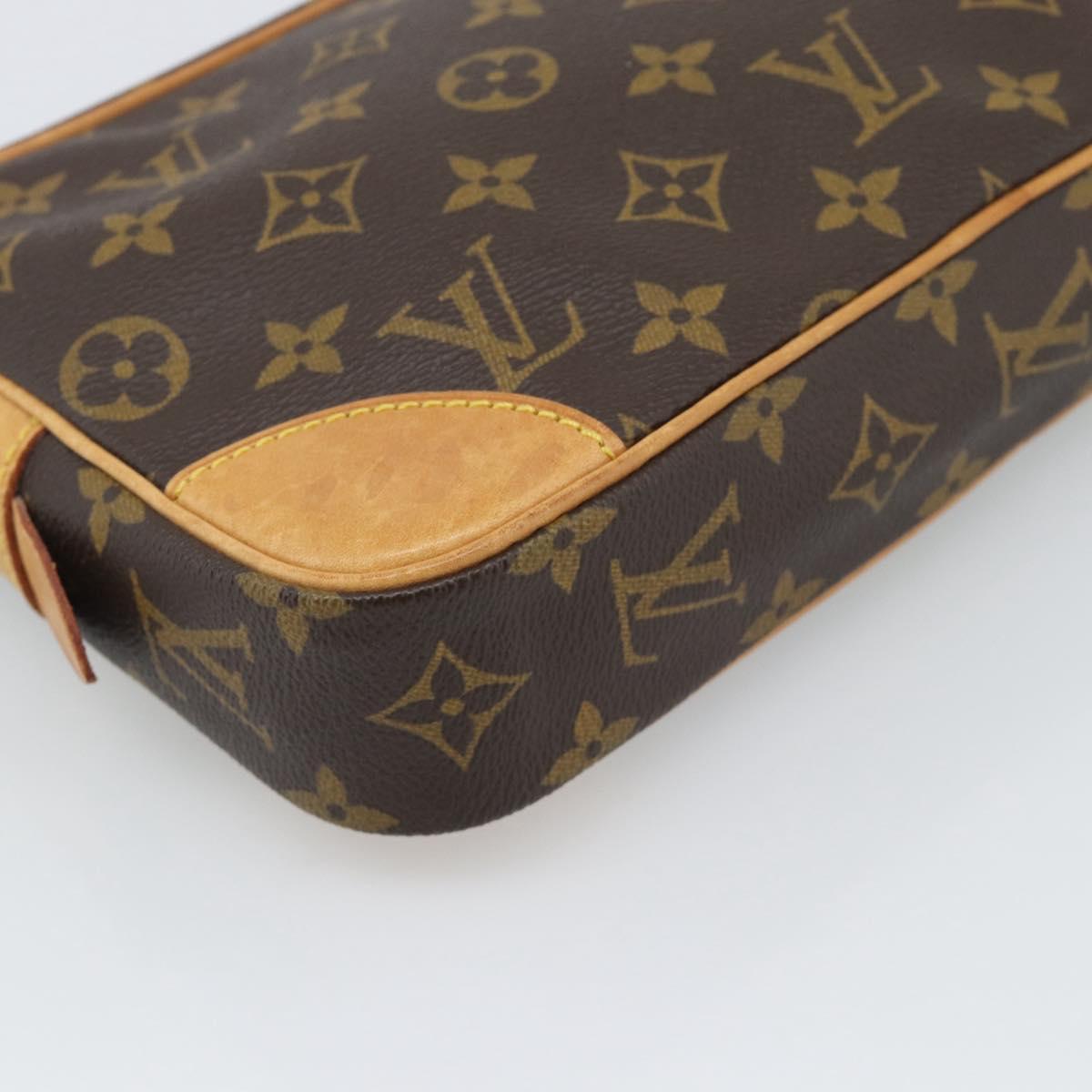 LOUIS VUITTON Monogram Marly Dragonne GM Clutch Bag M51825 LV Auth 195208A